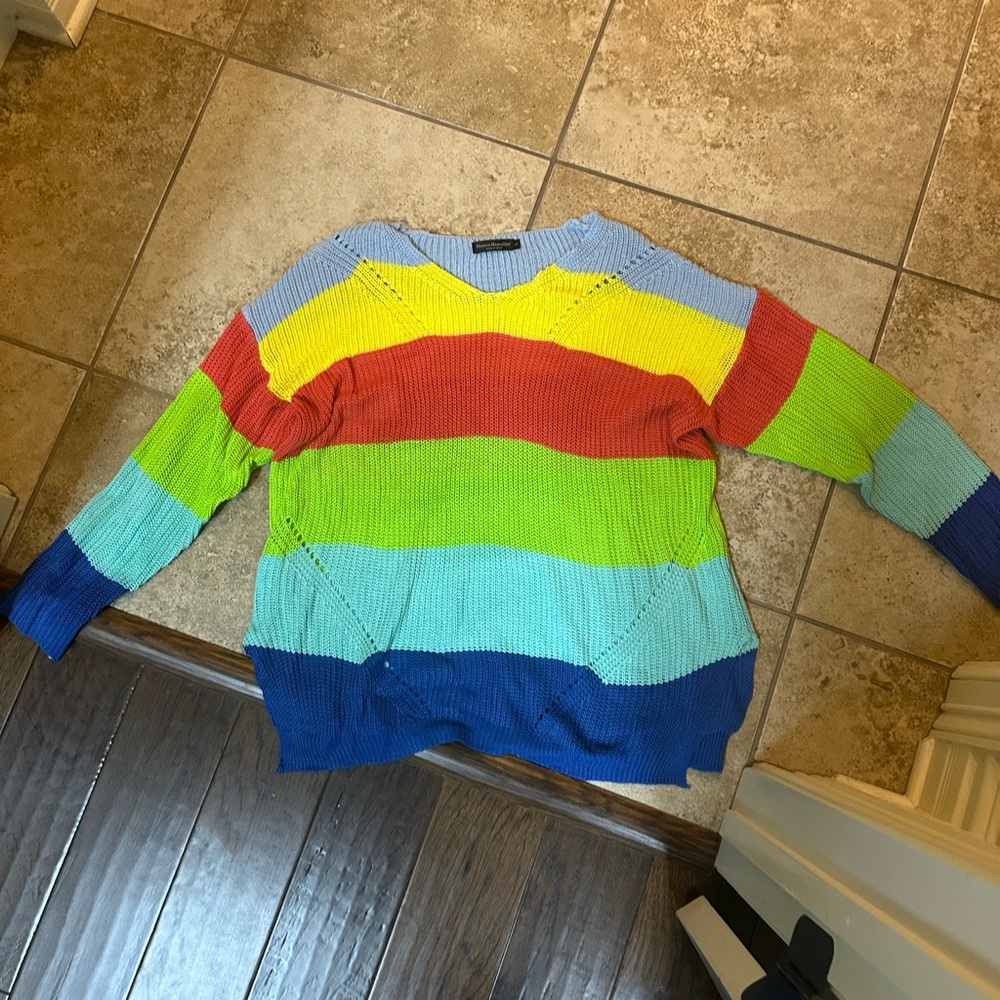 Madison Mascallier multi-colored sweater